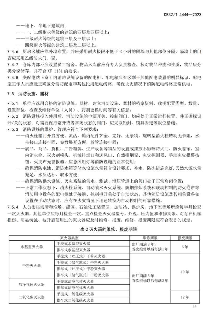 首部单位消防安全管理通用标准发布！(图18)